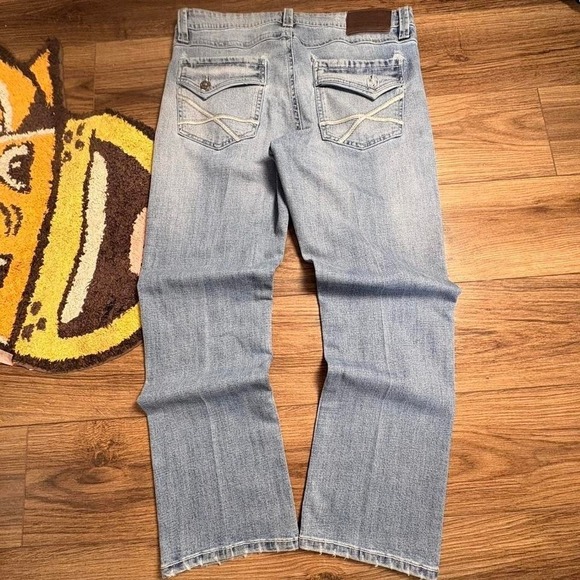 The Unbranded Brand Other - Y2K Axel slim boot cut blue jeans Size 36" (0153)
